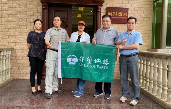 南海海龟生态监测志愿者科考项目纳入“奉献爱心·呵护海龟”环保公益活动